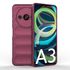 Husa pentru  Xiaomi Redmi A3 Liquid Silicone, Microfibre Lining, Non-Slip Airbag Design, negru