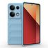 Husa pentru  Xiaomi Redmi Note 13 Pro 5G Liquid Silicone, Microfibre Lining, Non-Slip Airbag Design, mov
