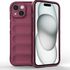 Husa pentru  iPhone 15 Liquid Silicone, Microfibre Lining, Non-Slip Airbag Design, albastru