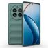Husa pentru  Realme 12 Pro, Realme 12 Pro+ Liquid Silicone, Microfibre Lining, Non-Slip Airbag Design, bordeaux