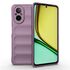 Husa pentru  Realme C67 4G Liquid Silicone, Microfibre Lining, Non-Slip Airbag Design, rosu
