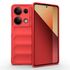 Husa pentru  Xiaomi Redmi Note 13 Pro 4G Liquid Silicone, Microfibre Lining, Non-Slip Airbag Design, burgundy