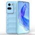 Husa pentru  Honor 90 lite Liquid Silicone, Microfibre Lining, Non-Slip Airbag Design, rosu