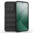 Husa pentru  Xiaomi 14 Liquid Silicone, Microfibre Lining, Non-Slip Airbag Design, rosu