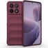 Husa pentru  Xiaomi Poco X6 Pro Liquid Silicone, Microfibre Lining, Non-Slip Airbag Design, rosu