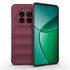 Husa pentru Husa Realme 12+ Plus Liquid Silicone, Microfibre Lining, Non-Slip Airbag Design, rosu