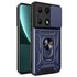 Husa pentru  Xiaomi Redmi Note 13 Pro 4G Ring Armor Kickstand Tough Rugged Cover cu protectie camera, roz