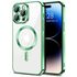 Husa pentru  iPhone 14 Pro Max cu MagSafe si protectie pentru lentile anti-shock 1.5 mm - verde