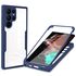 Pachet 360: Husa cu folie integrata pentru  Samsung Galaxy S23 Ultra 5G Cover360 fata / spate - mov