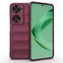 Husa pentru  Huawei nova 12 SE Liquid Silicone, Microfibre Lining, Non-Slip Airbag Design, rosu