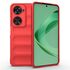 Husa pentru  Huawei nova 12 SE Liquid Silicone, Microfibre Lining, Non-Slip Airbag Design, rosu