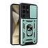 Husa pentru Samsung Galaxy S24 Ultra cu inel Ring Armor Kickstand Tough, protectie camera (negru)