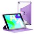 Husa pentru  iPad 9 10.2 inch 2021 rotativa de tip stand cu functie sleep/wake-up si slot pentru stylus, mov