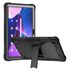[Pachet 360°] Husa + folie din sticla pentru  Lenovo Tab M10 Plus 10.6 inch (3rd gen) TB-125F, TB-128F Rugged Heavy Duty - negru