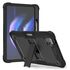 [Pachet 360°] Husa + folie din sticla pentru  Xiaomi Pad 6 / Pad 6 Pro Rugged Heavy Duty - roz