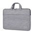 Geanta pentru laptop 15 - 16 inch MacBook, Microsoft, Dell, HP, Lenovo, eleganta si subtire, protectie sporita, gri