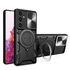 Husa pentru  Samsung Galaxy S23 FE cu protecție pentru cameră și suport magnetic integrat Ring Shockproof, rose gold