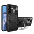 Husa pentru  Samsung Galaxy S24 cu protecție pentru cameră și suport magnetic integrat Ring Shockproof, albastru