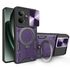 Husa pentru   Realme GT 6 / GT 6T cu protecție pentru cameră și suport magnetic integrat Ring Shockproof, albastru