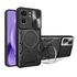 Husa pentru  Motorola Edge 40 cu protecție pentru cameră și suport magnetic integrat Ring Shockproof, rosu
