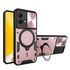 Husa pentru  Motorola Moto G84 cu protecție pentru cameră și suport magnetic integrat Ring Shockproof, mov