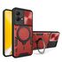 Husa pentru  Motorola Moto G84 cu protecție pentru cameră și suport magnetic integrat Ring Shockproof, mov