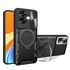 Husa pentru  Oppo A79 5G cu protecție pentru cameră și suport magnetic integrat Ring Shockproof, rosu