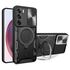 Husa pentru  Oppo Reno 12 cu protecție pentru cameră și suport magnetic integrat Ring Shockproof, negru