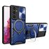 Husa pentru  Samsung Galaxy A15 cu protecție pentru cameră și suport magnetic integrat Ring Shockproof, rosu