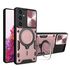 Husa pentru  Samsung Galaxy A15 cu protecție pentru cameră și suport magnetic integrat Ring Shockproof, rosu
