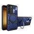 Husa pentru  Samsung Galaxy S23 cu protecție pentru cameră și suport magnetic integrat Ring Shockproof, albastru