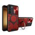 Husa pentru  Samsung Galaxy S23 cu protecție pentru cameră și suport magnetic integrat Ring Shockproof, albastru