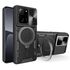 Husa pentru  Xiaomi 13T, 13T Pro cu protecție pentru cameră și suport magnetic integrat Ring Shockproof, negru