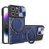 Husa pentru  iPhone 15 Pro Max cu protecție pentru cameră și suport magnetic integrat Ring Shockproof, negru