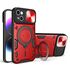 Husa pentru  iPhone 15 cu protecție pentru cameră și suport magnetic integrat Ring Shockproof, albastru