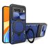 Husa pentru  Google Pixel 8 cu protecție pentru cameră și suport magnetic integrat Ring Shockproof, rose gold
