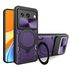 Husa pentru  Google Pixel 8a cu protecție pentru cameră și suport magnetic integrat Ring Shockproof, mov