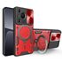 Husa pentru  Huawei Pura 70 Pro cu protecție pentru cameră și suport magnetic integrat Ring Shockproof, negru