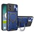 Husa pentru  Motorola Moto E13 cu protecție pentru cameră și suport magnetic integrat Ring Shockproof, mov
