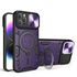 Husa pentru  iPhone 12 Pro Max cu protecție pentru cameră și suport magnetic integrat Ring Shockproof, mov