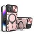 Husa pentru  iPhone 12 Pro Max cu protecție pentru cameră și suport magnetic integrat Ring Shockproof, mov