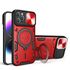 Husa pentru  iPhone 12 Pro Max cu protecție pentru cameră și suport magnetic integrat Ring Shockproof, mov