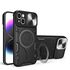 Husa pentru  iPhone 13 cu protecție pentru cameră și suport magnetic integrat Ring Shockproof, albastru