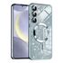 Husa pentru  Samsung Galaxy S24+ Plus cu MagSafe Sparkle Glare Detachable Layer, cu protectie lentile - albastru