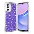 Husa pentru  Samsung Galaxy A15 cu sclipici Liquid Crystal Glitter, mov