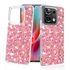 Husa pentru  Xiaomi Redmi Note 13 Pro 5G cu sclipici Liquid Crystal Glitter, argintiu