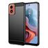 Husa pentru Motorola Moto E14 Liquid Carbon Silicone, negru
