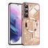 Husa pentru  Samsung Galaxy S22 5G cu MagSafe Sparkle Glare Detachable Layer, cu protectie lentile - mov deschis