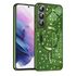 Husa pentru  Samsung Galaxy S22 5G cu MagSafe Sparkle Glare Detachable Layer, cu protectie lentile - mov deschis