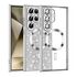 Husa pentru  Samsung Galaxy S22 Ultra 5G cu MagSafe Sparkle Glare Detachable Layer, cu protectie lentile - rose gold